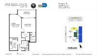 Unit A1004 floor plan